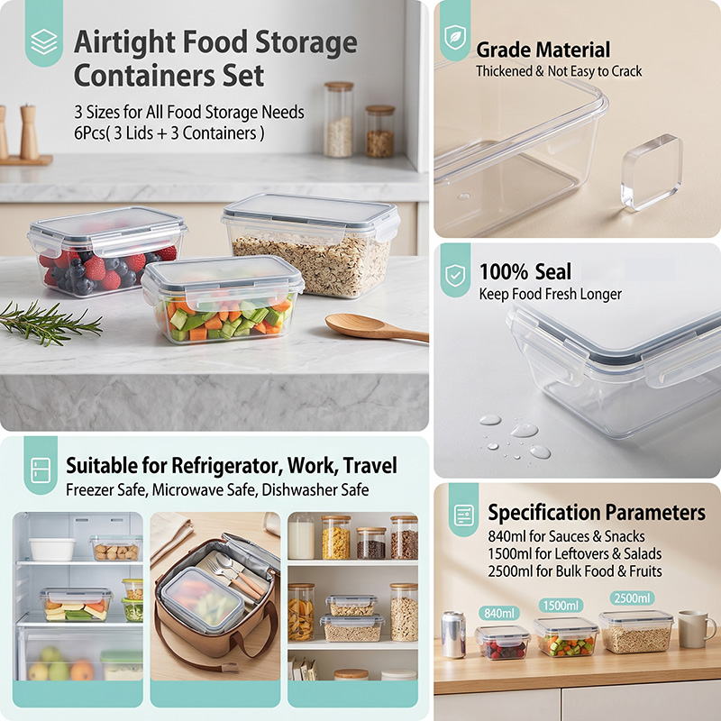 34PCS-Assorted Size Airtight F - đánh giá và giá Food Storage Freezer