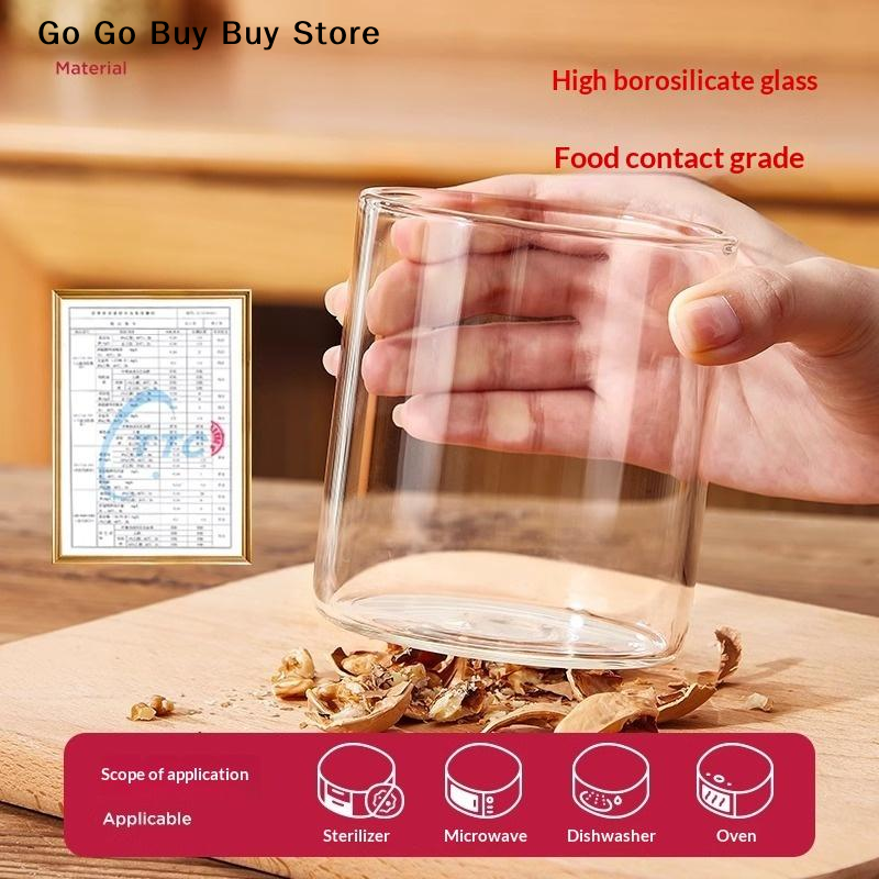 【ST】1Pc 240/400ML Glass Food S - đánh giá và giá Food Storage Containers Glass