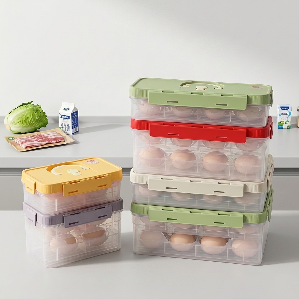 Stackable Egg Storage Box Refr - đánh giá và giá Food Storage Refrigerator