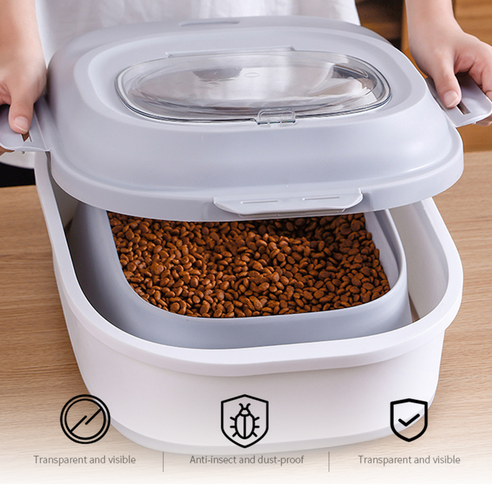 Collapsible Dry Cat Food Box 2 - đánh giá và giá Food Storage Dog