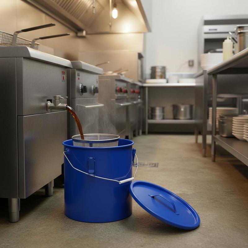 Carbon Steel Oil Storage Pail  - đánh giá và giá Food Storage Restaurant