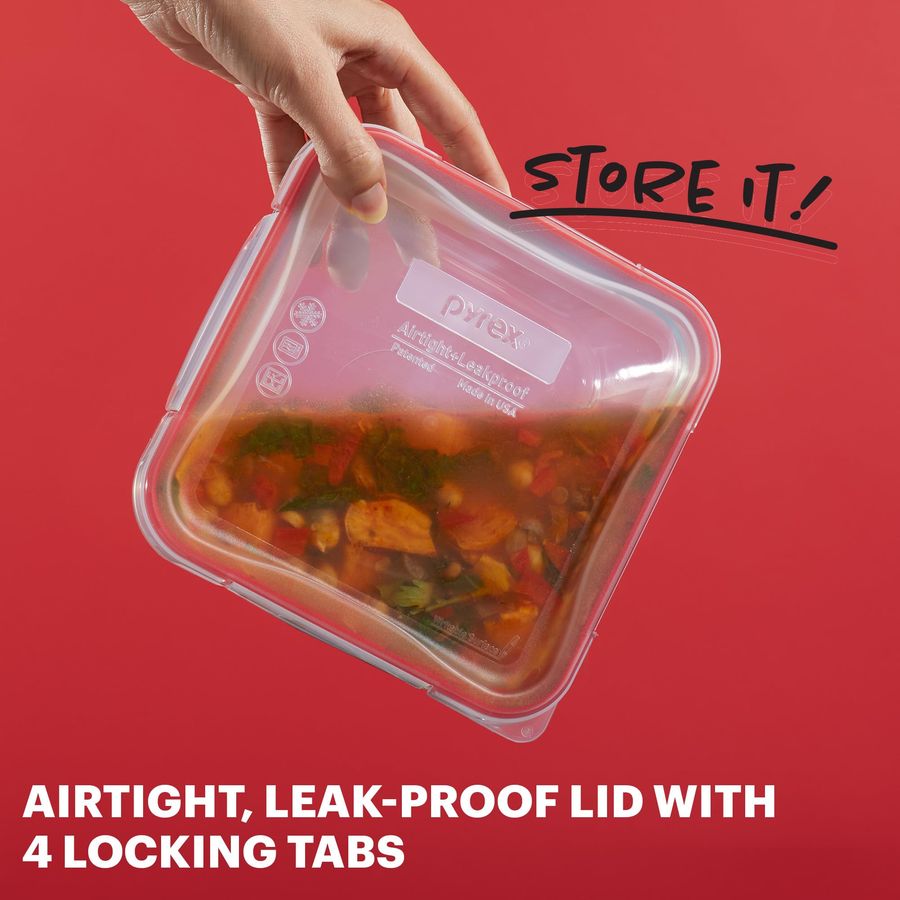 Freshlock 5Pack, 4 Cup Glass F - đánh giá và giá Food Storage Glass Set