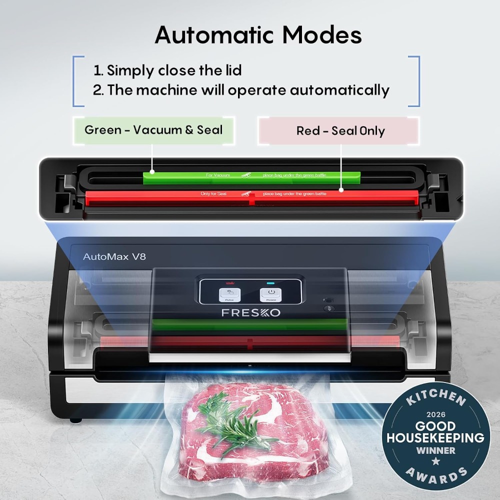 95Kpa Auto Vacuum Sealer, Dry- - đánh giá và giá Vacuum Sealer Bag